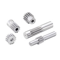 Spur gear / steel / module 1.5 S1.5S17B-1208F-P-9