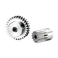 Spur gears / stainless steel / module 1.5