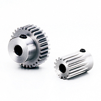 Spur gear / steel / module 0.75 S75S12K-0811