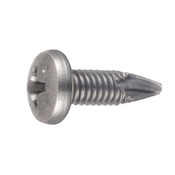 MRX Barrister Phillips Self-Drilling Pan Head Screw Aluminum for Thin Sheet Metal Use