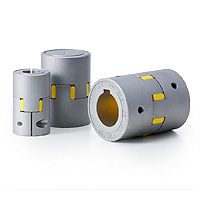 Claw couplings / mounting selectable / claw disc: PU, Shore A90 / body: aluminium / ALS-Y / MIKI PULLEY ALS-014-Y-3-6.35