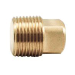 Auxiliary Material for Piping, Fitting, and Plumbing, Fitting for Water Supply Piping, Brass Plug