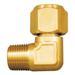 Copper Tube Fittings, Fittings for Flared Type Copper Tube (Refrigerant Compatible), Flared One-Side Threaded Elbow M148FKGD-15.88X3/4