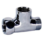 Auxiliary Material for Piping, Fitting, and Plumbing, Plated Fittings, Inner Screw Tees - With Side Nut -, M149GMM
