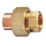 Copper Tube Fitting, Copper Tube Fitting for Hot Water Supply, Copper Tube Union M153K-53.98