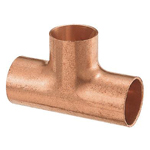 Copper Tube Fittings, Hot Water Supply / Refrigerant Copper Tube Fittings, Copper Tube Tees