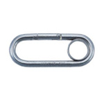 Stainless Steel Petite Carabiner (Ring Attached) MMPL100