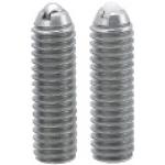Ball Plungers / Stainless Steel / Long