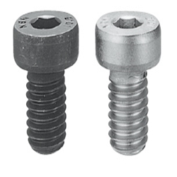 Socket head screws / flat head / hexagon socket / steel, stainless steel / burnished / A4-80, A2-50 CBS3-10