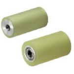 Rollers with bearings / polyurethane layer / thickness selectable