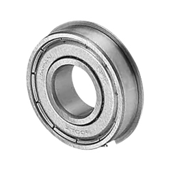 Deep groove ball bearings / single row / outer ring with circlip / ZZ shields / NR / stainless / MISUMI B6206ZZNR