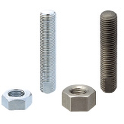 Set screws with stopper / key face / L freely selectable / Fine thread