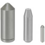 Centring pins / round / chamfered flat head / mounting variant selectable