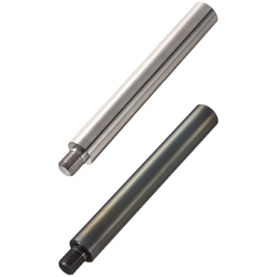 Linear shafts / stepped on one side / external thread