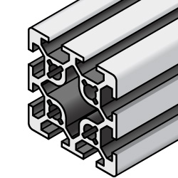 8 Series / slot width 10 / 80x80mm