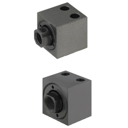 Floating Connectors / Extra Short Type / Foot Mount / Tapped