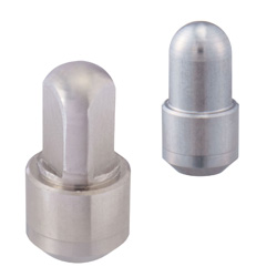 Locating pins / round, diamond-shaped / small, round head / press-fit spigot