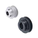 Timing belt pulleys / MR5 / flanged pulley selectable / configurable / aluminium, steel