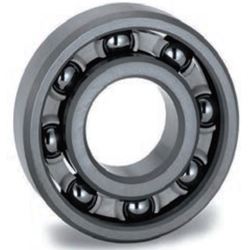 Hybrid deep groove ball bearings / single row / ZZ / for special environmental conditions / grease-free, oil-free / MISUMI