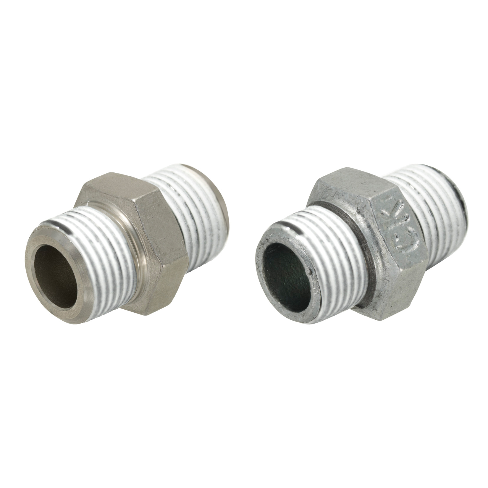 Low Pressure Fittings / With Seal Coating / Hexagon Nipple
