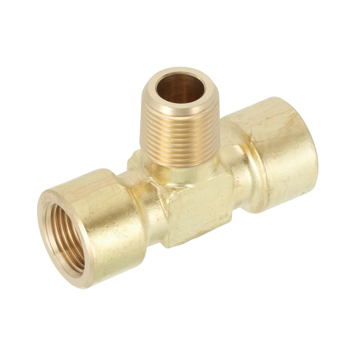 Brass Fittings for Steel Pipe / Tee / Threaded / Tapped