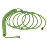 Curled Hose with Straight Curl 1800