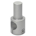 Stainless Steel Round Bore Pipe Joint Single Direction Boss