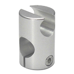 Round Pipe Joint, Same Diameter Hole Type, Cross Shaped, Uni-Directional Opening