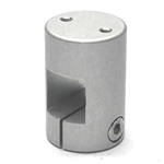 Square Pipe Joint Square, Threaded Type (2 Screws Perpendicular to the Shaft) SQ09-223