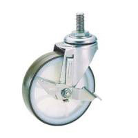 Stainless Steel Castors SU-SM Series, Swivel with Stopper