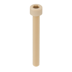 Resin Screw (PEEK / Hex Socket Head Cap Screw, Fully Threaded) - SPE-FT SPE-M4X70-C-FT