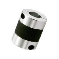 Cross claw couplings with elastomer moulding / hub clamping / claw ring: FKM, HNBR / body: aluminium / XGT2, XGL2, XGS2 / NBK XGL2-25C-10-10