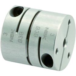 Servo couplings / hub clamping / 1 disc: steel / body: aluminium / XHS / NBK XHS-19C-6-6.35