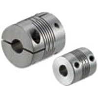 Slit couplings / grub screw clamping, hub clamping / cross slot / body: aluminium / MSX / NBK