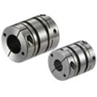 Servo couplings / hub clamping / 2 discs: steel / body: aluminium / XBW / NBK XBW-104C8-35-42