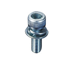 Hex Socket Head Bolt with Washer Assembly