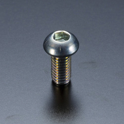 Button Bolt with Hex Socket Head