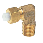 Quick Seal Series - Insert Type (Brass) - 90° Elbow (Inch Size)