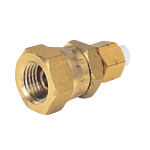 Quick Seal Series Insert Type (Brass) Swivel Nut Female Connector (Inch Size)