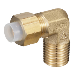 QuickSeal Series Insertion Type (Brass Specifications) 90° Elbow (mm Size) L4N10X7.5-PT1/2
