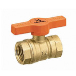 F2 Type (Standard Bore) Ball Valve, Compact Ball, T Handle