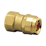Double Lock Joint, WJ2 Type, Tapered Female Screw, Made of Brass