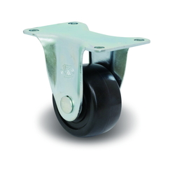 Compact Castors for Heavy Loads with Fixed KW Hardware N / KW