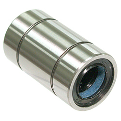 Linear ball bearings / steel / double ring groove / with seal / maintenance-free / L-MF