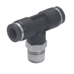 for Corrosion Resistance, Corrosion Resistant SUS303 Equivalent Fitting, Tee SPB6-M5