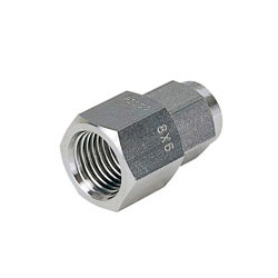 Corrosion Resistant SUS316 Compression Fitting Female Straight