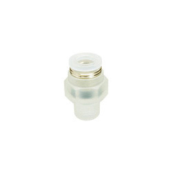 for Clean Environment, Tube Fitting PP Type, Straight