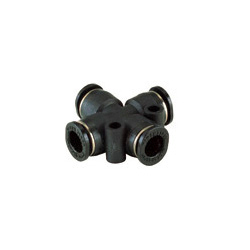 Tube Fitting Mini Type for Standard Pipe, Cross A