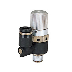 Single Unit Type Electromagnetic Valve Direct-Mounting, Straight Type Air Release VSL20-1203