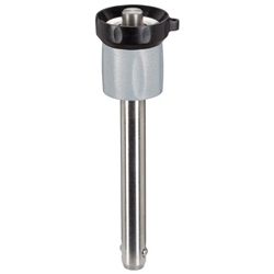 Ball Lock Pins, self-locking, with adjustable clamping span / Stainless steel